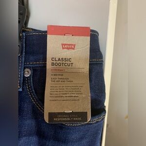 Levi’s boot cut jeans. Brand new with tags.